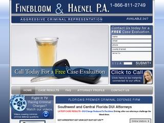 Finebloom & Haenel P.A. DUI Tampa Lawyer